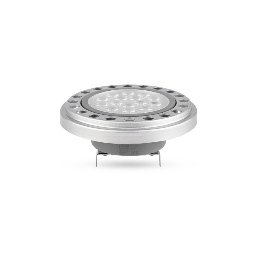 LED Bulb AR111 G53/12W/12V 3000K silver 30°