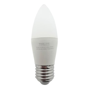 LED Bulb C35 E27/8W/230V 2700K