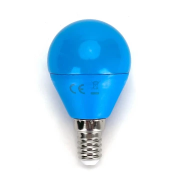 LED Bulb G45 E14/4W/230V blue - Aigostar