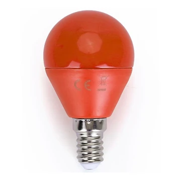 LED Bulb G45 E14/4W/230V orange - Aigostar