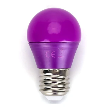 LED Bulb G45 E27/4W/230V purple - Aigostar