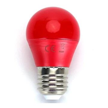 LED Bulb G45 E27/4W/230V red - Aigostar