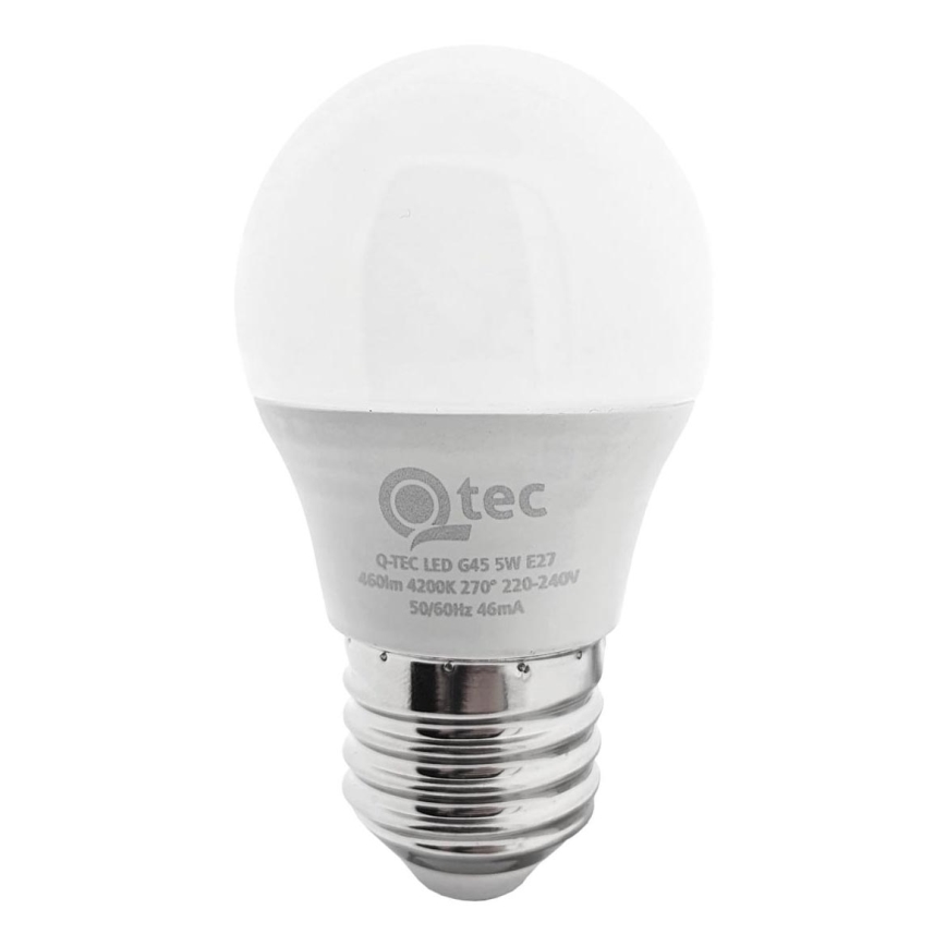 LED Bulb G45 E27/5W/230V 4200K