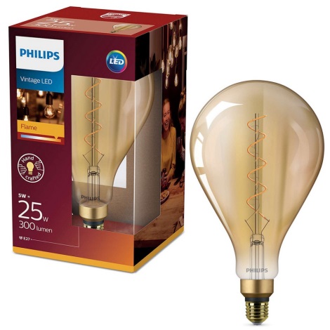 LED bulb Philips E27/5W/230V 2000K - VINTAGE