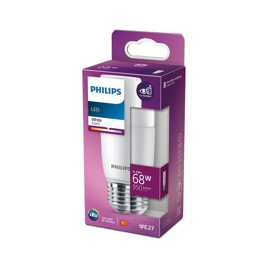 LED Bulb Philips E27/9,5W/230V 3000K