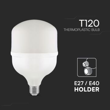 LED Bulb T120 E40 E27/40W/230V 6500K