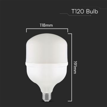 LED Bulb T120 E40 E27/40W/230V 6500K