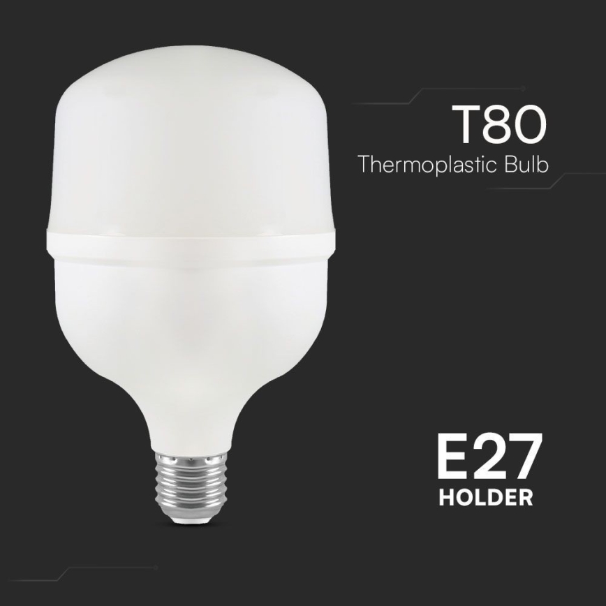 LED Bulb T80 E27/20W/230V 4000K