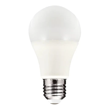 LED Bulb with a motion and dusk sensor A60 E27/8W/230V 3000K