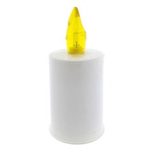 LED Candle LED/2xAA warm white 10,8 cm white
