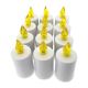 LED Candle LED/2xAA warm white 10,8 cm white