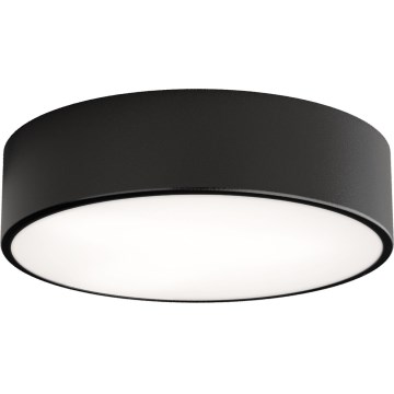 LED Ceiling light CLEO LED/24W/230V 3000K d. 30 cm black