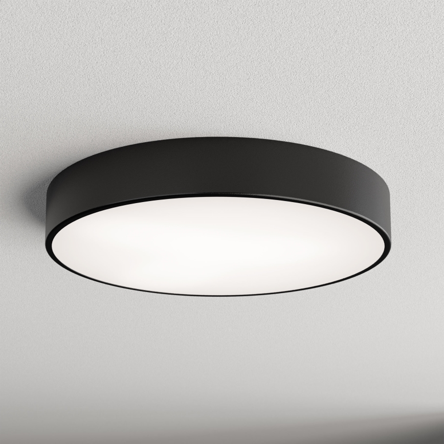 LED Ceiling light CLEO LED/69W/230V 3000K d. 50 cm black