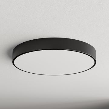 LED Ceiling light CLEO LED/69W/230V 3000K d. 60 cm black