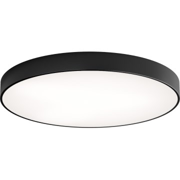 LED Ceiling light CLEO LED/96W/230V 3000K d. 80 cm black