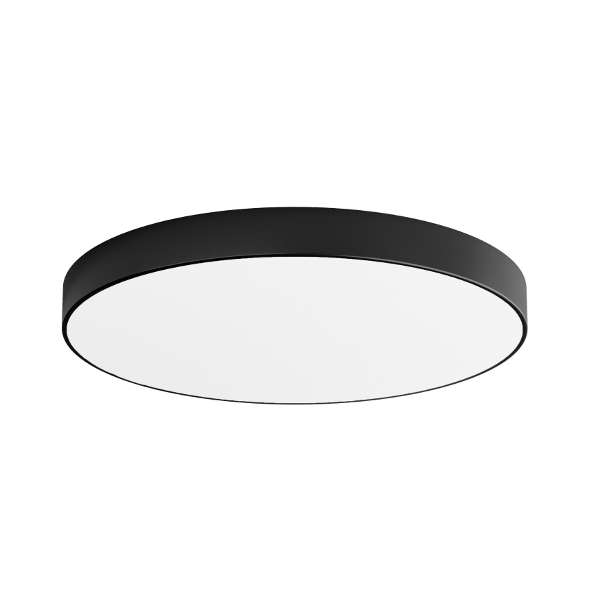 LED Ceiling light CLEO LED/96W/230V 4000K d. 80 cm black