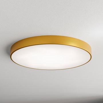 LED Ceiling light CLEO LED/96W/230V 4000K d. 80 cm gold