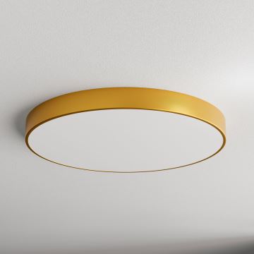 LED Ceiling light CLEO LED/96W/230V 4000K d. 80 cm gold