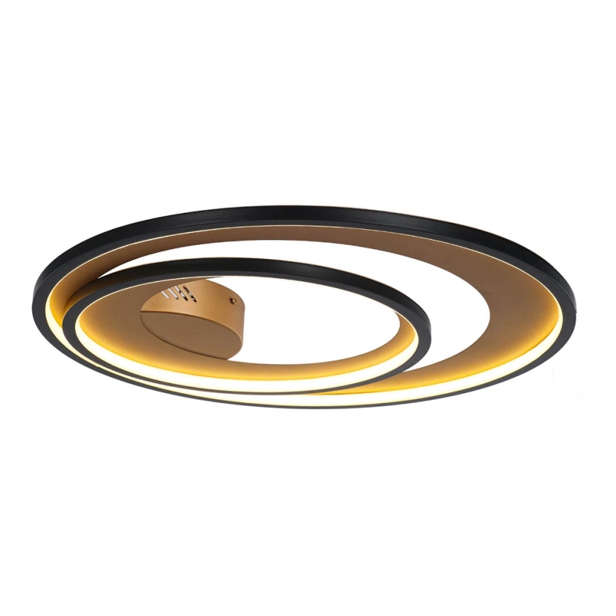 LED Ceiling light CRYPTIC LED/45W/230V black/gold