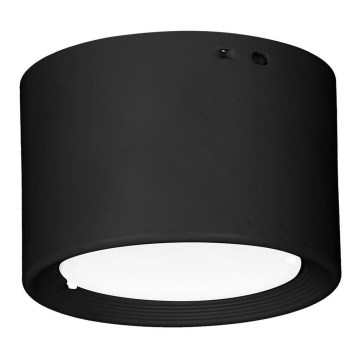 LED Ceiling light LED/10W/230V black d. 10 cm