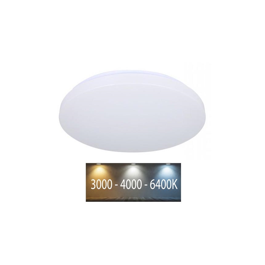 LED Ceiling light LED/18W/230V 31cm 3000K/4000K/6400K milky