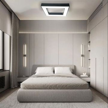 LED Ceiling light LED/55W/230V 4000K 80x80 cm