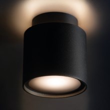 LED Ceiling spotlight SONOR 1xGU10/10W/230V + LED/4W black