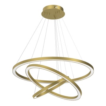 LED Chandelier on a string GALAXIA LED/85W/230V gold