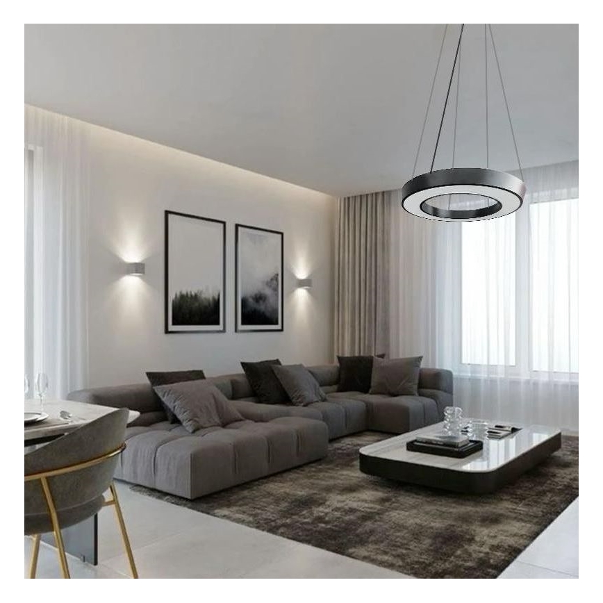 LED Chandelier on a string LED/40W/230V 4000K d. 80 cm