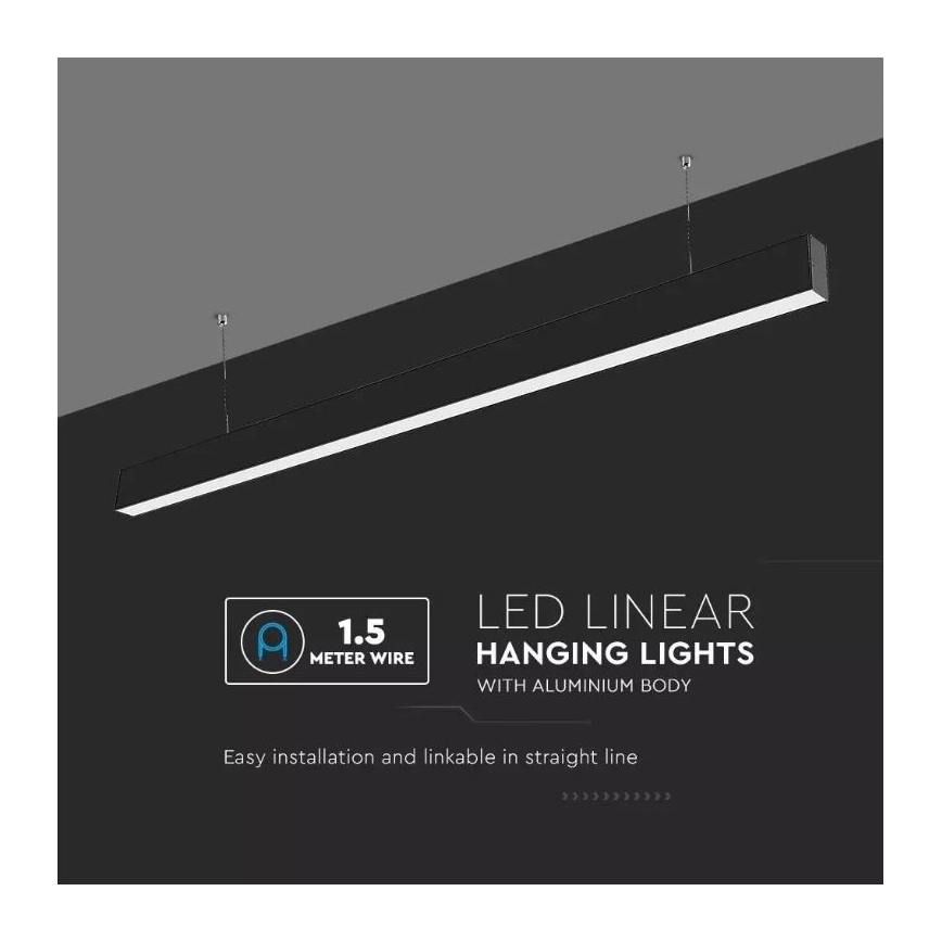 LED Chandelier on a string SAMSUNG CHIP LED/40W/230V 3000K/4000K/6400K