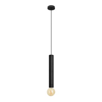 LED Chandelier on a string TUBA 1xGU10/20W/230V black