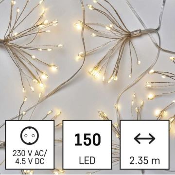 LED Christmas chain 150xLED/5,35m warm white