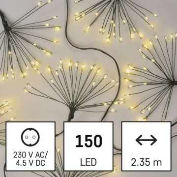 LED Christmas chain 150xLED/5,35m warm white