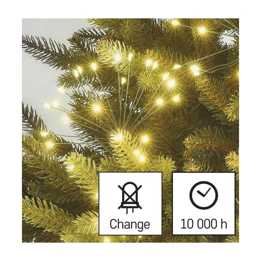 LED Christmas chain 150xLED/5,35m warm white