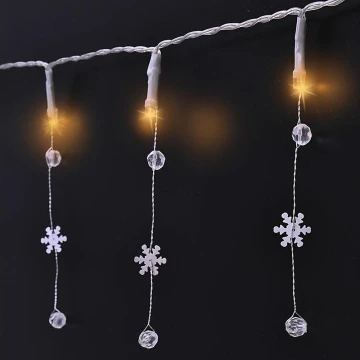 LED Christmas chain 20xLED/2xAA 2m warm white