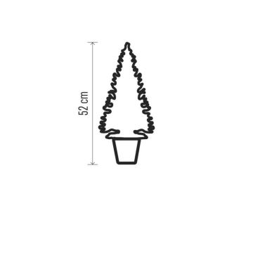 LED Christmas decoration 20xLED/3xAA