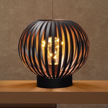 LED Decorative table lamp LED/3xAA black/copper