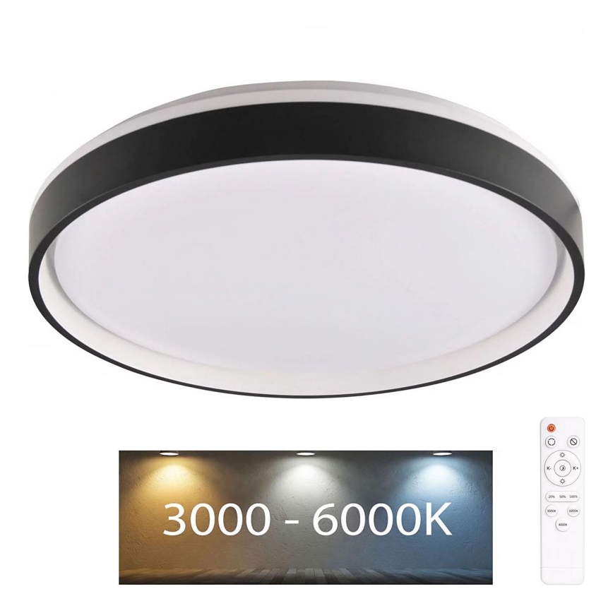 LED Dimmable bathroom ceiling light JADWIGA LED/42W/230V 3000-6000K IP44 + remote control