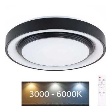 LED Dimmable bathroom ceiling light ZYGMUNT LED/72W/230V 3000-6000K IP44 + remote control