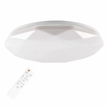 LED Dimmable bathroom light GALAXY LED/48W/230V d. 38 cm 3000-6000K IP44 + remote control