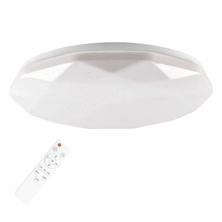 LED Dimmable bathroom light GALAXY LED/48W/230V d. 38 cm 3000-6000K IP44 + remote control