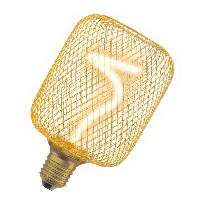 LED Dimmable bulb DECOR FILAMENT E27/3,5W/230V 1800K gold - Osram