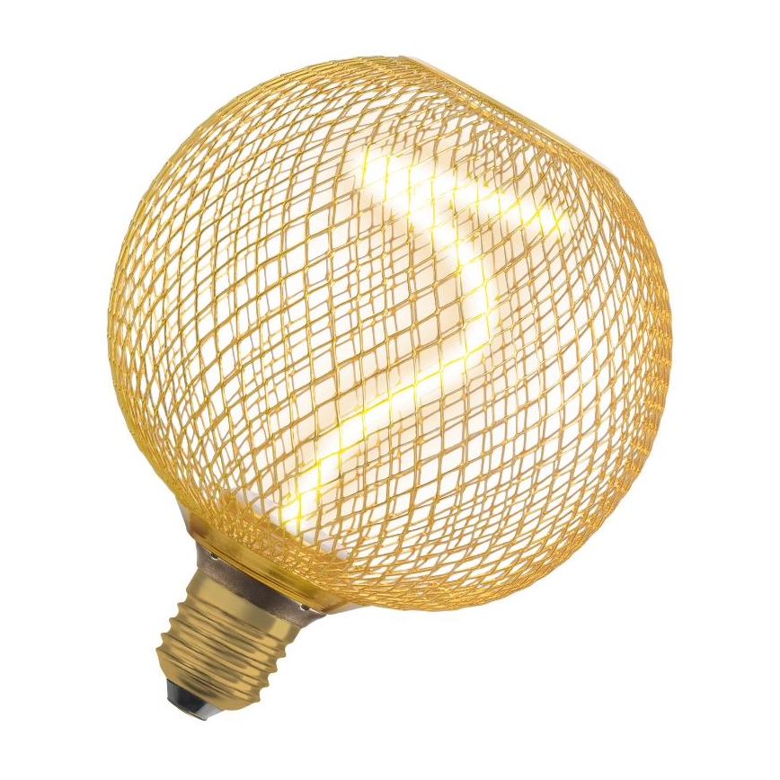 LED Dimmable bulb DECOR FILAMENT G125 E27/3,5W/230V 1800K gold - Osram