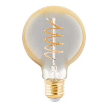 LED Dimmable bulb VINTAGE G80 E27/4W/230V 2200K - Eglo 11876