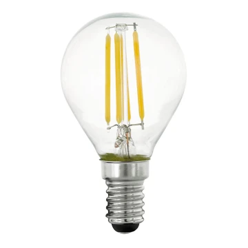 LED Dimmable bulb VINTAGE P45 E14/4W/230V 2700K - Eglo 11754