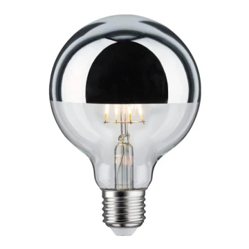 LED Dimmable bulb with a mirror cap GLOBE E27/6,5W/230V - Paulmann 28673