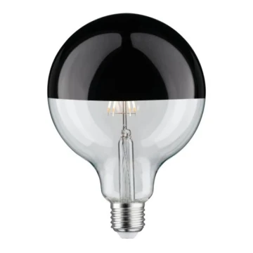 LED Dimmable bulb with a mirror spherical cap GLOBE E27/6,5W/230V 2700K - Paulmann 28680