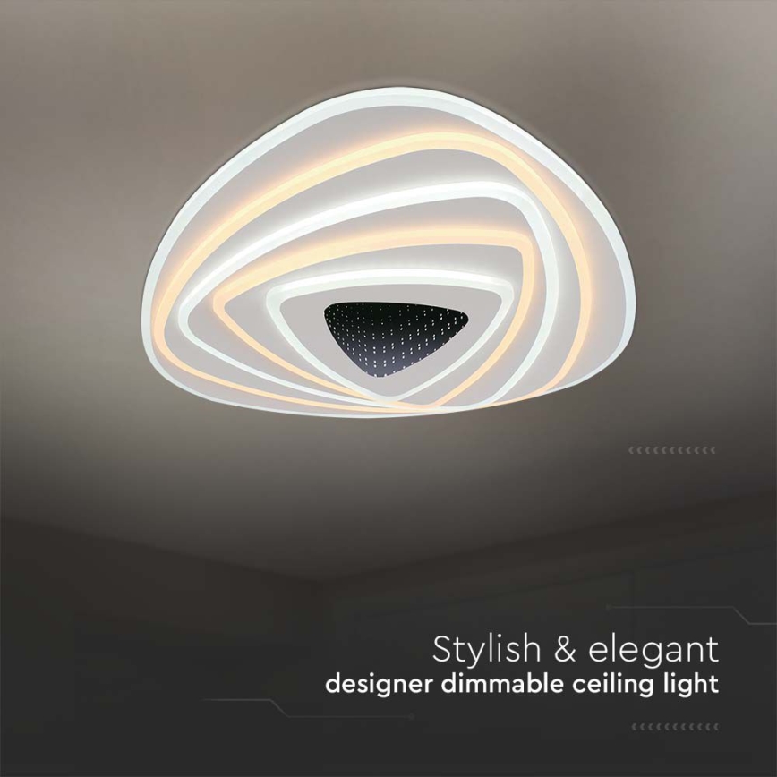 LED Dimmable ceiling light LED/120W/230V 3000-6500K + remote control