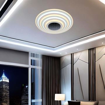 LED Dimmable ceiling light LED/125W/230V 3000-6500K + remote control