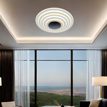 LED Dimmable ceiling light LED/125W/230V 3000-6500K + remote control